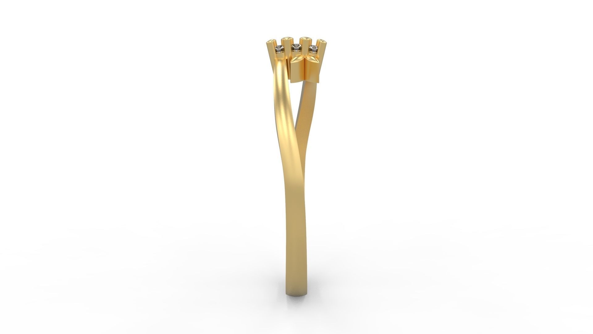 Minimalist Ring 402 3D print model_3