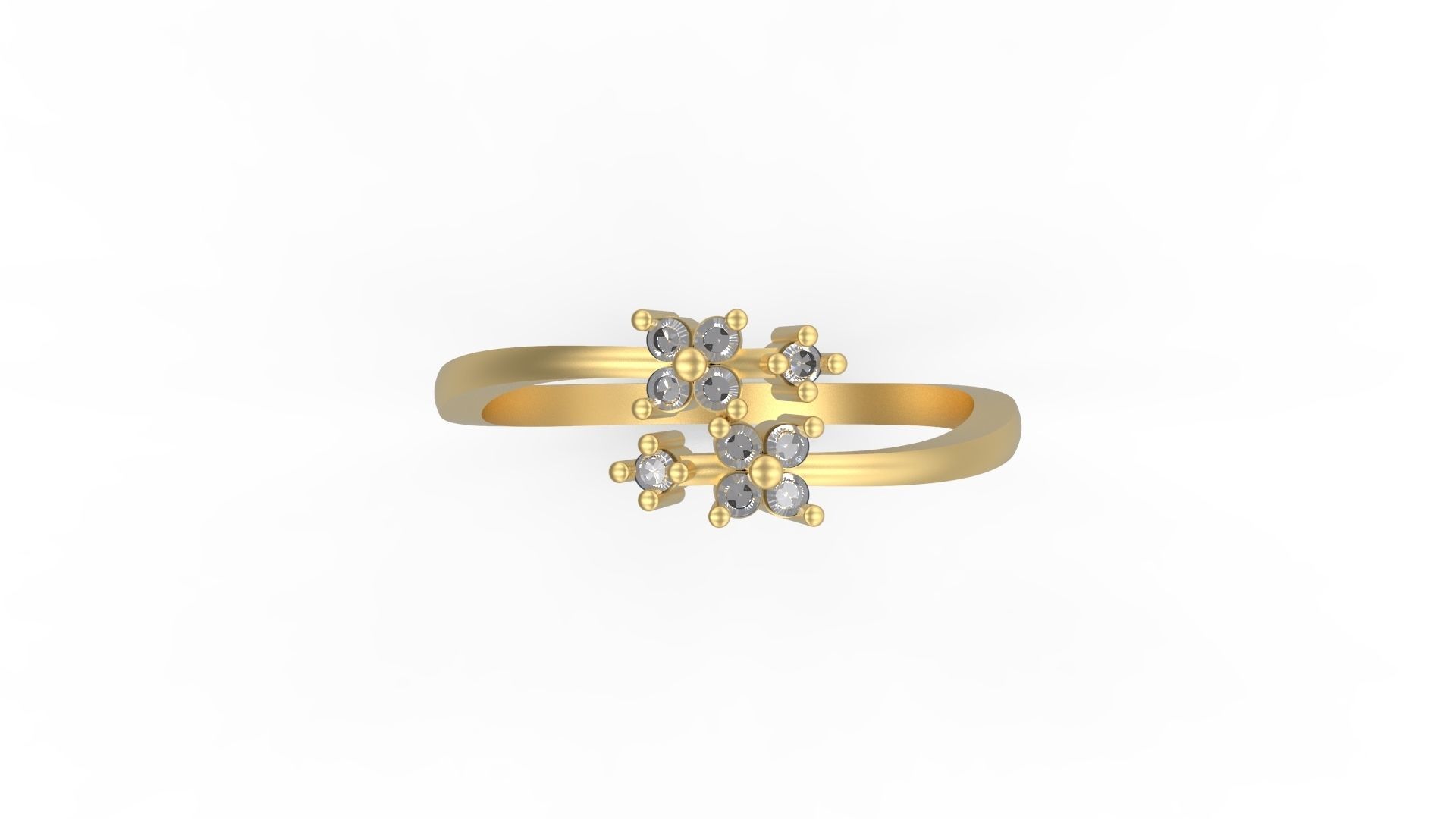 Minimalist Ring 403 3D print model_4