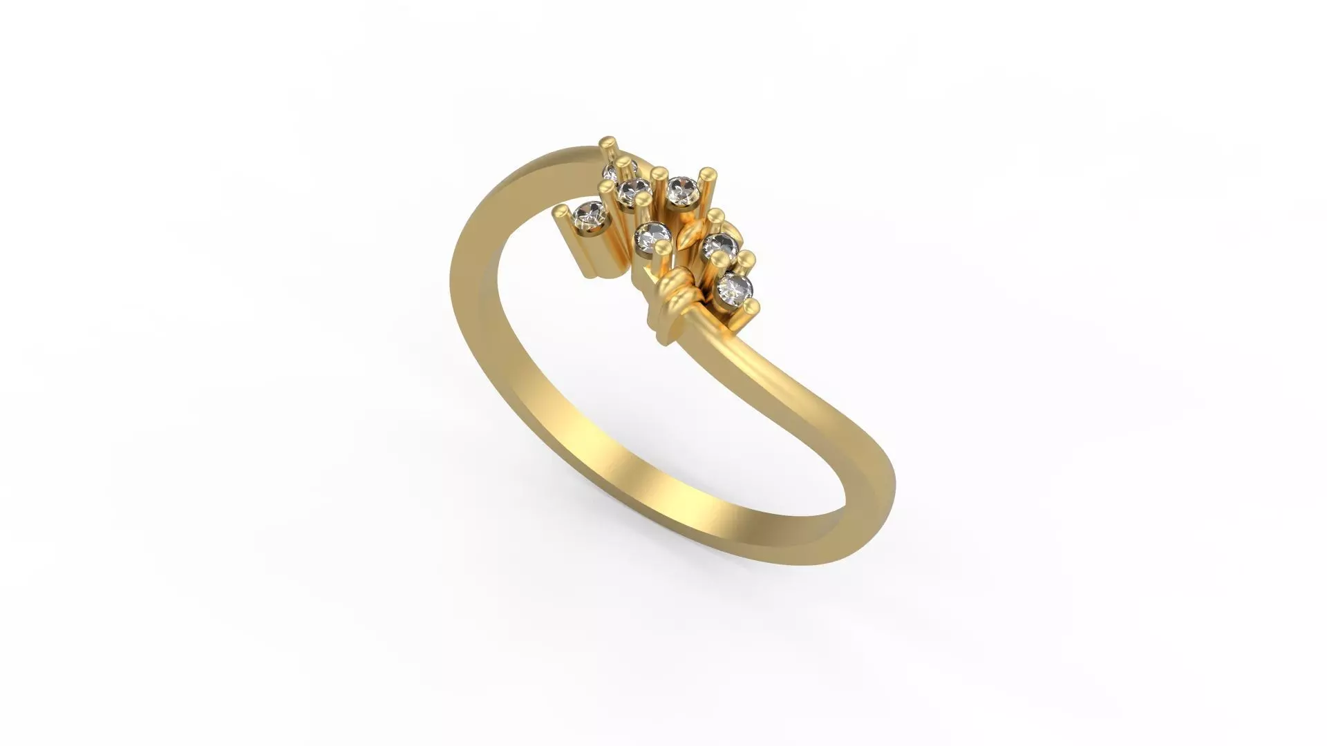 Minimalist Ring 406 3D print model
