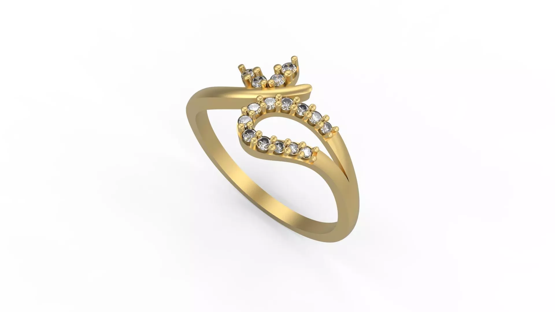 Minimalist Ring 414 3D print model_0