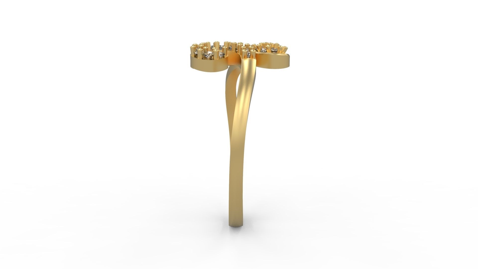 Minimalist Ring 416 3D print model_3