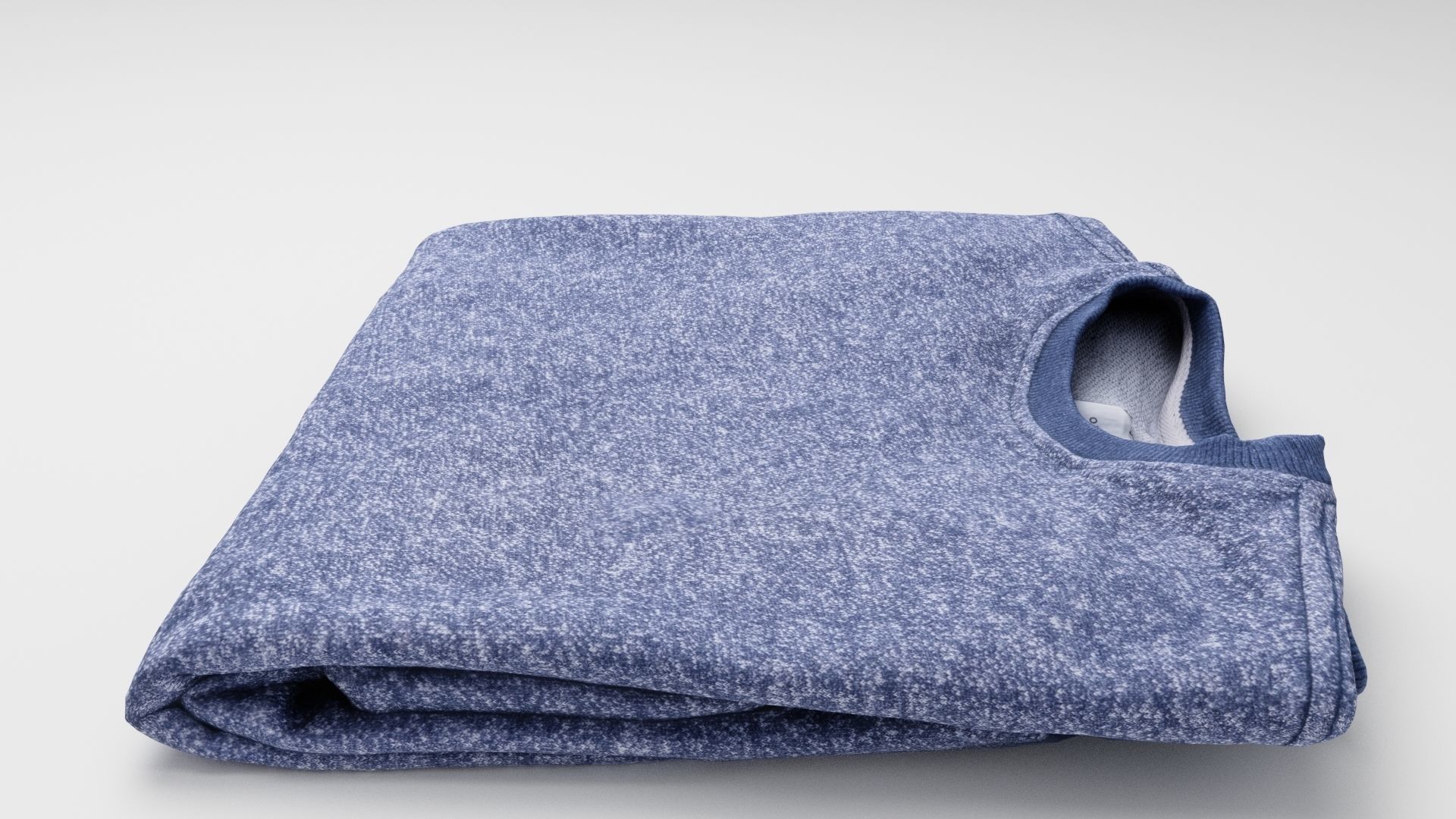 Mens clothing sweatshirt pullover sweater for wardrobe  3D model_1