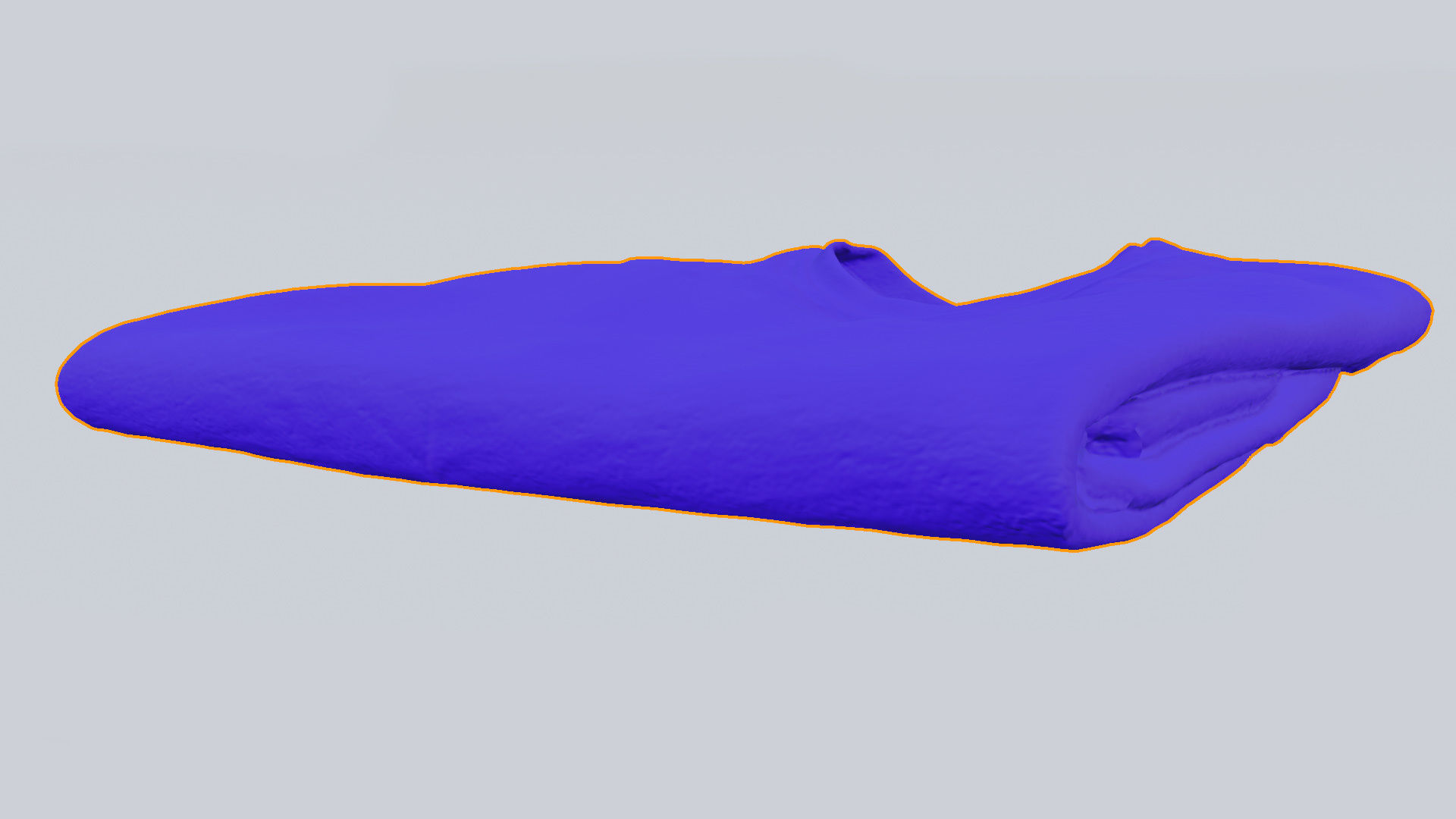 Mens clothing sweatshirt pullover sweater for wardrobe  3D model_6