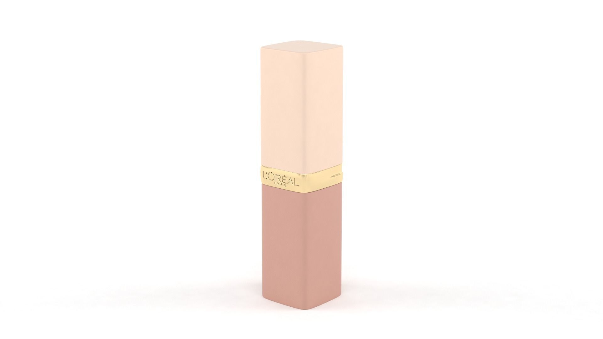 Lipstick with gold tip 3D model_5