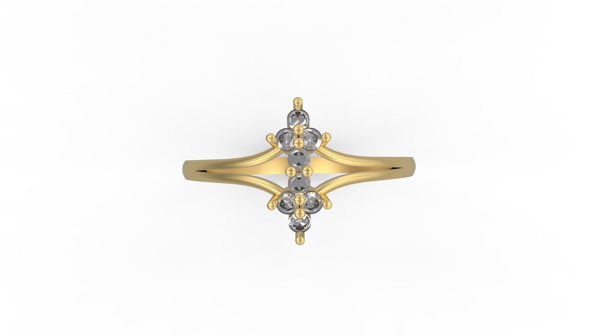 Minimalist Ring 424 3D print model_4