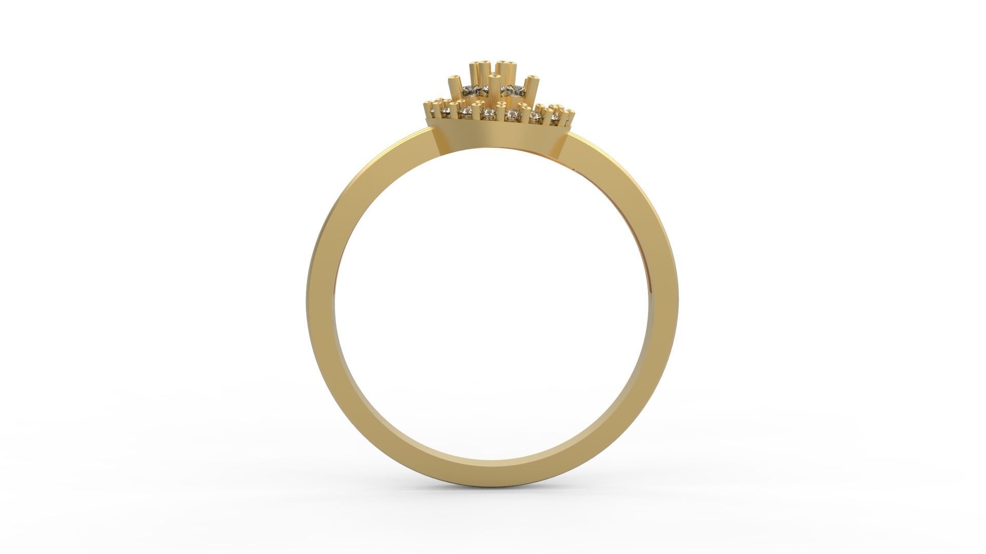 Minimalist Ring 426 3D print model_2