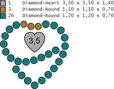 Heart  Minimalist Ring 442 3D print model_9