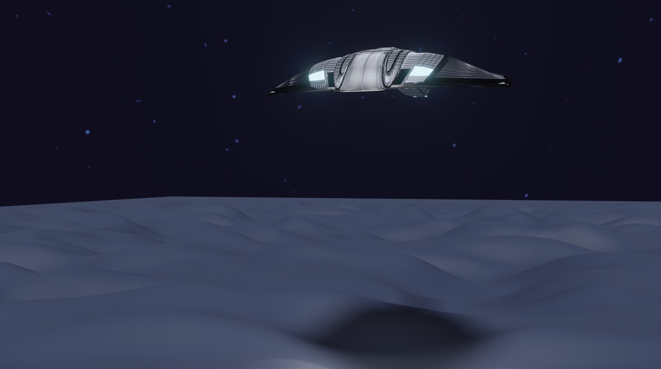 Sci-fi horseshoe crab model 3D model_7