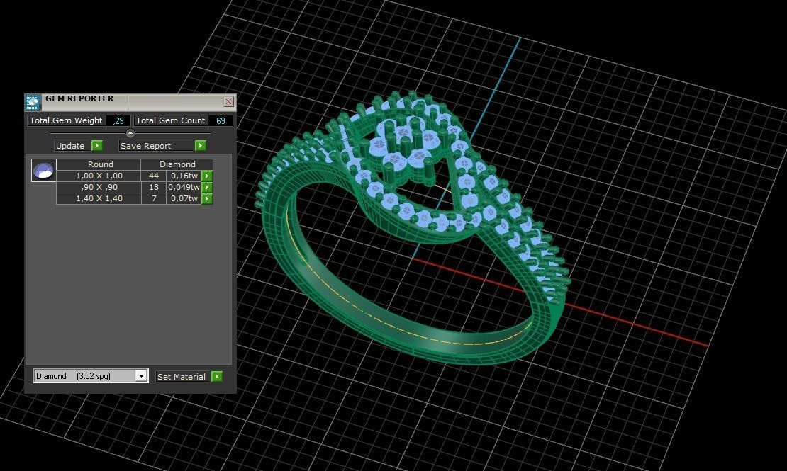 Minimalist Ring 443 3D print model_6