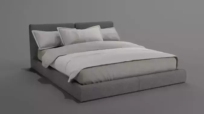 Double bed for the bedroom