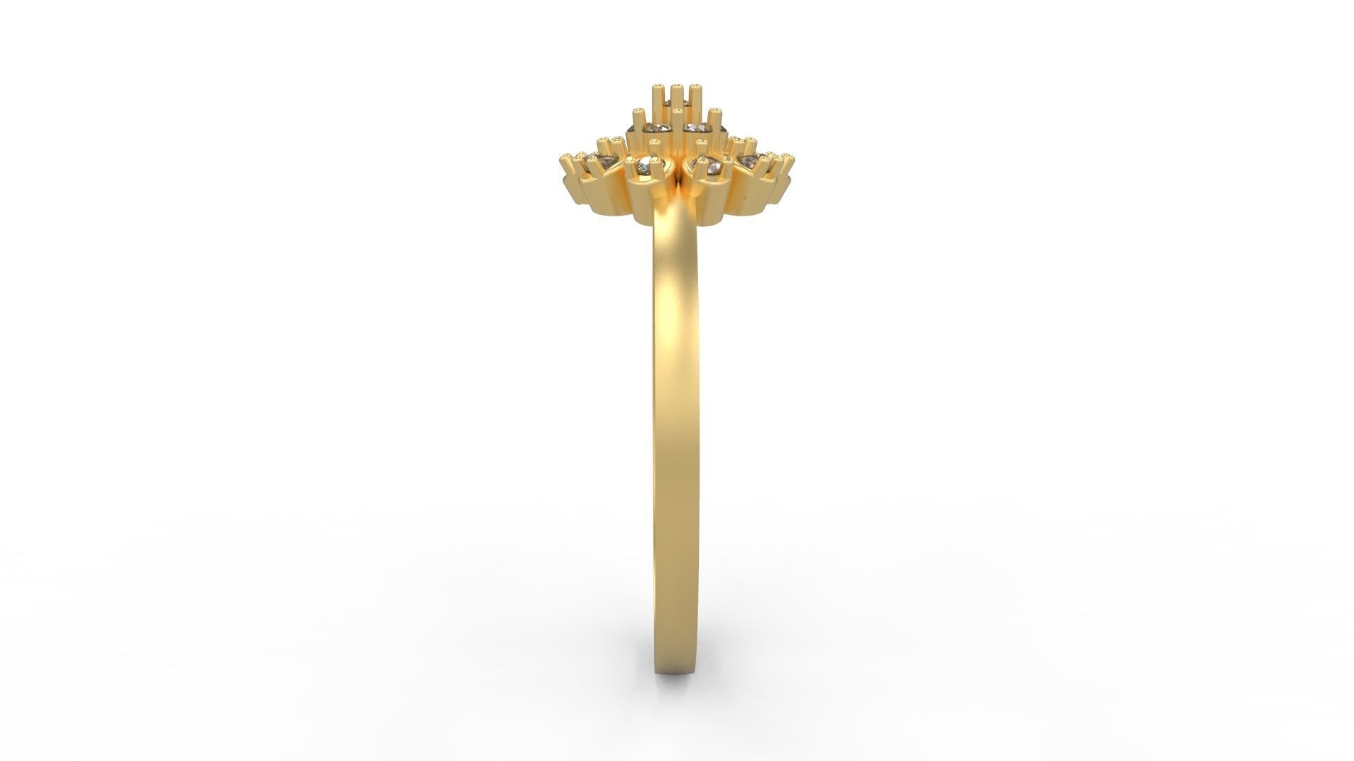 Minimalist Ring 447 3D print model_3