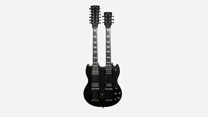 Electric Guitar E03 Black - Music Instrument Design