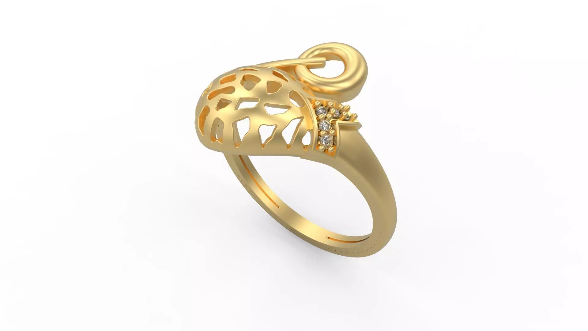 Minimalist Ring 456 3D print model_0
