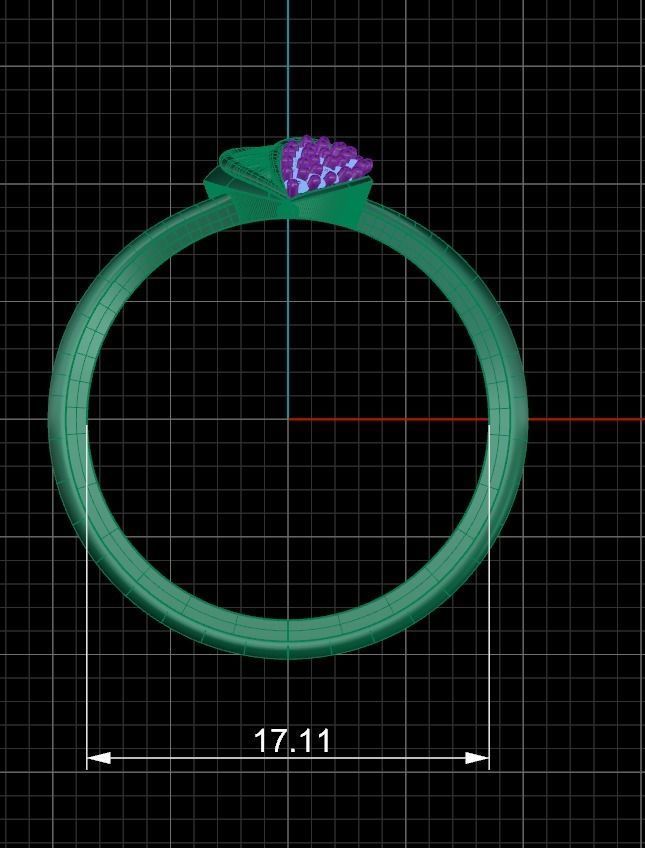 Minimalist Ring 459 3D print model_6