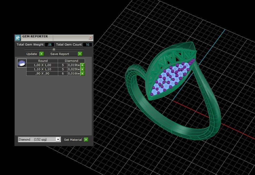 Minimalist Ring 459 3D print model_5
