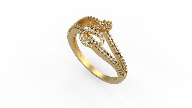 Minimalist Ring 460 3D print model