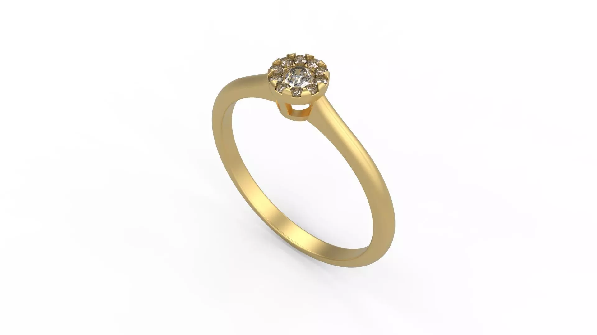 Minimalist Ring 463 3D print model_0