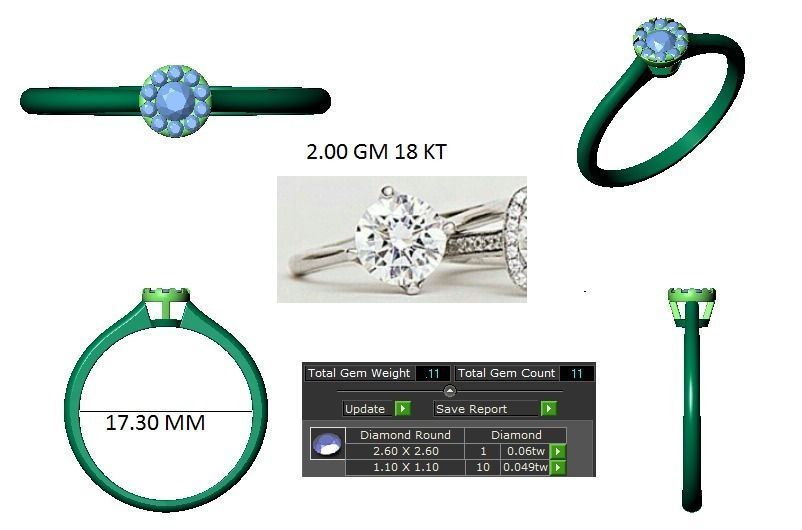 Minimalist Ring 463 3D print model_6