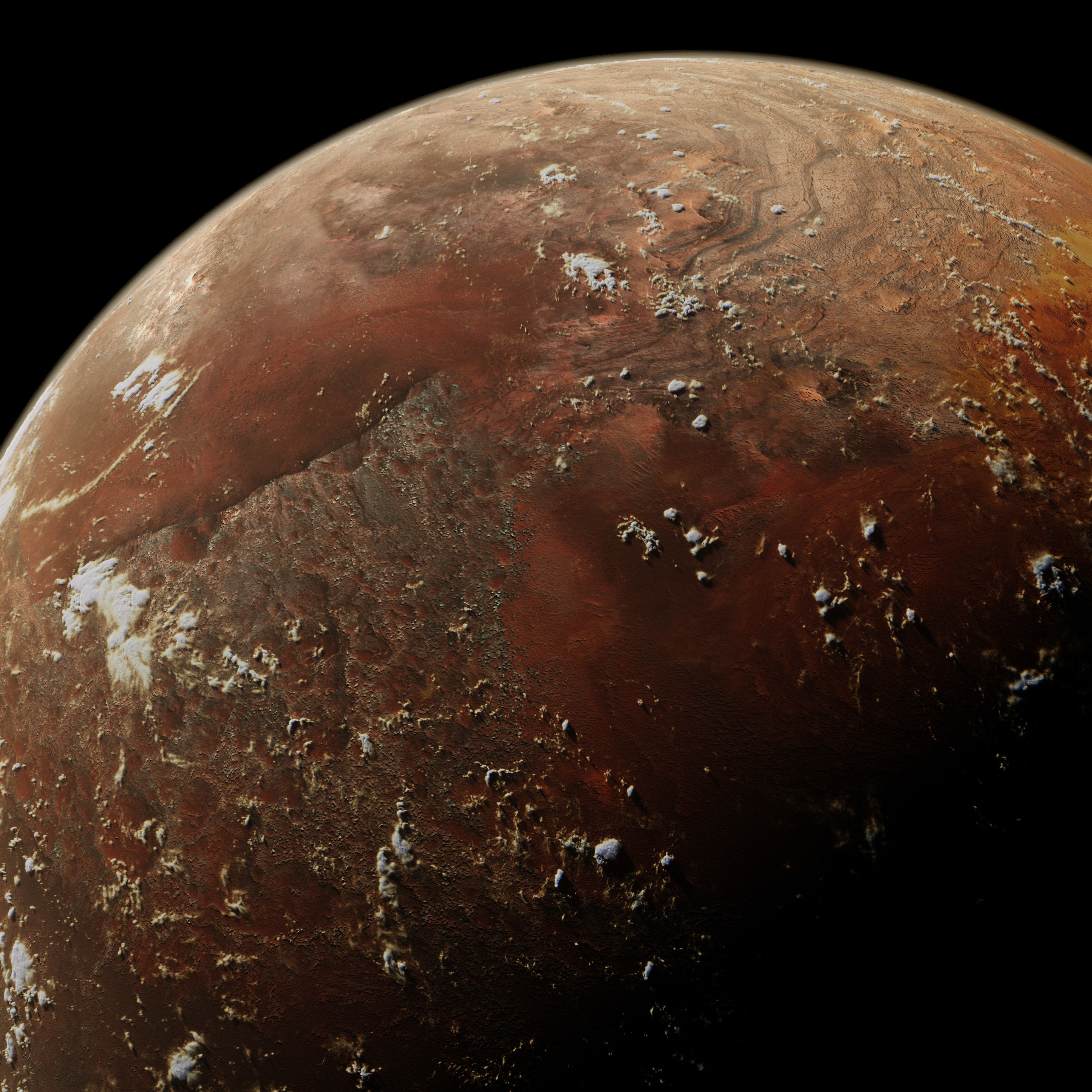 Korriban - 16k Star Wars Planet Texture 3D model_5