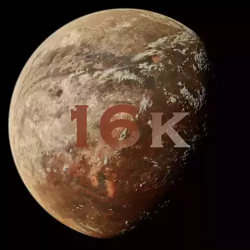 Korriban - 16k Star Wars Planet Texture 3D model