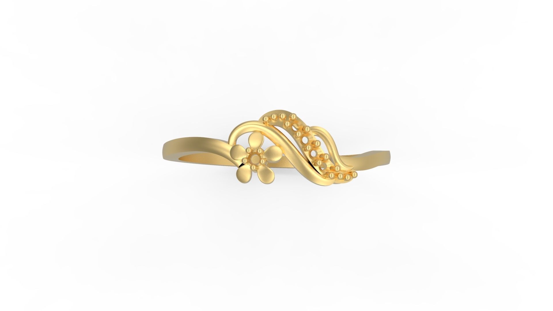 Minimalist Ring 466 3D print model_4
