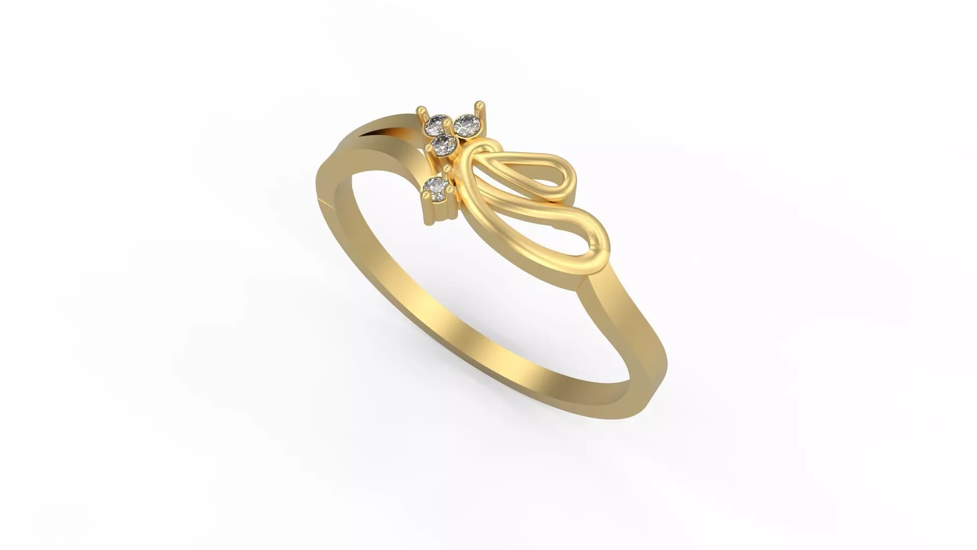 Minimalist Ring 470 3D print model_0