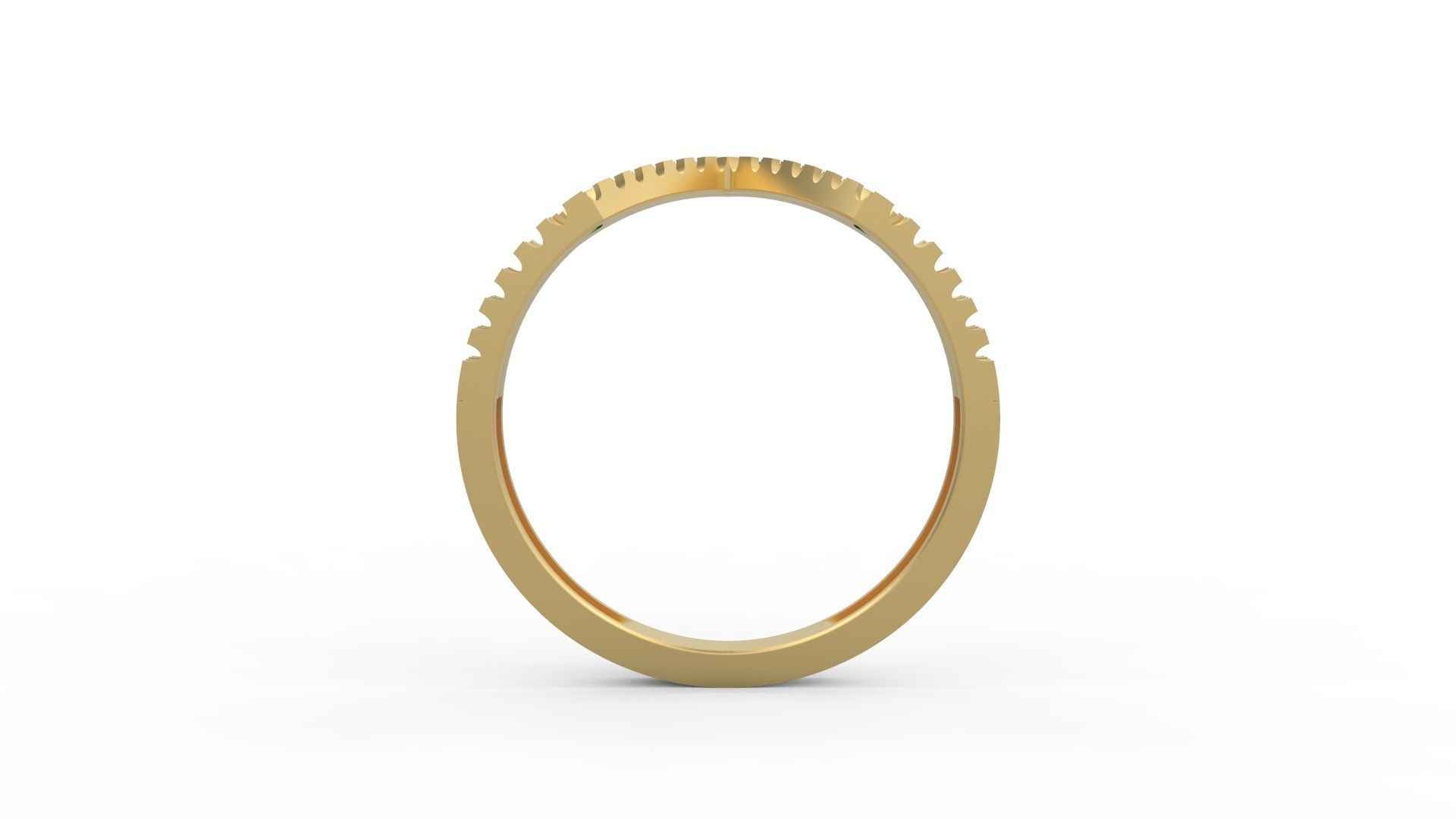 Minimalist Ring 475 3D print model_2