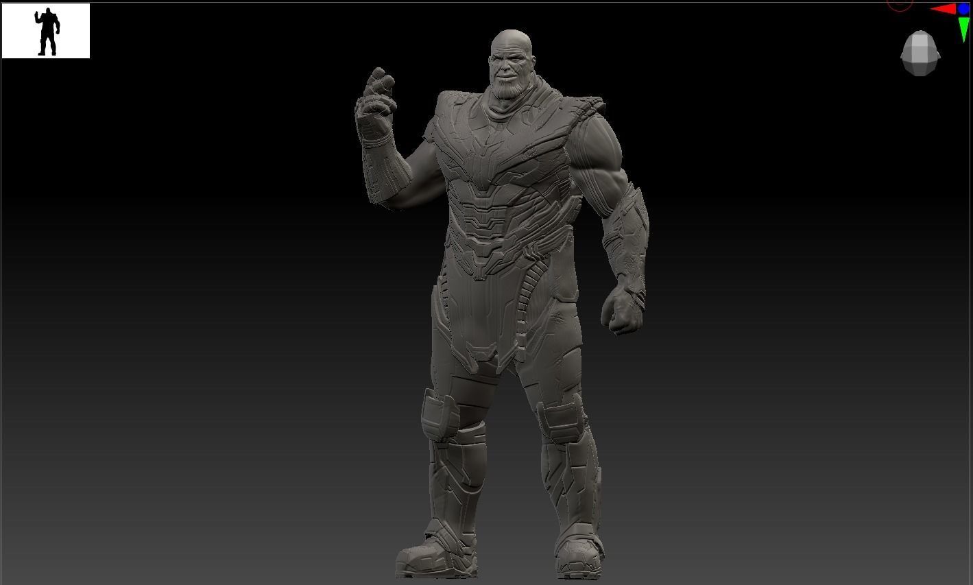 Thanos Endgame 3D models 3D model_3