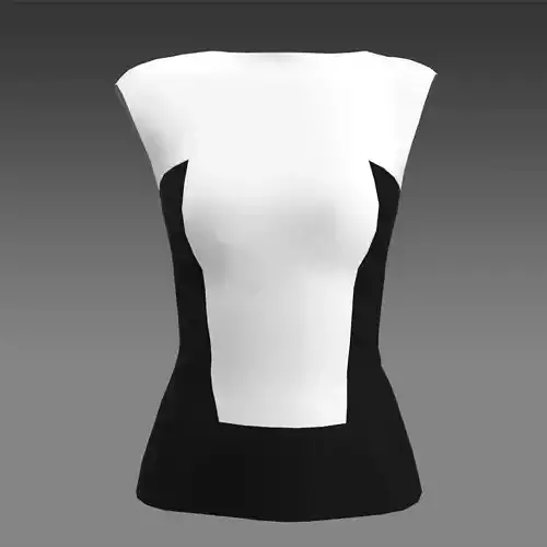 CLOTHES WEAR PATTERN FABRIC MATTE BLOUSE 