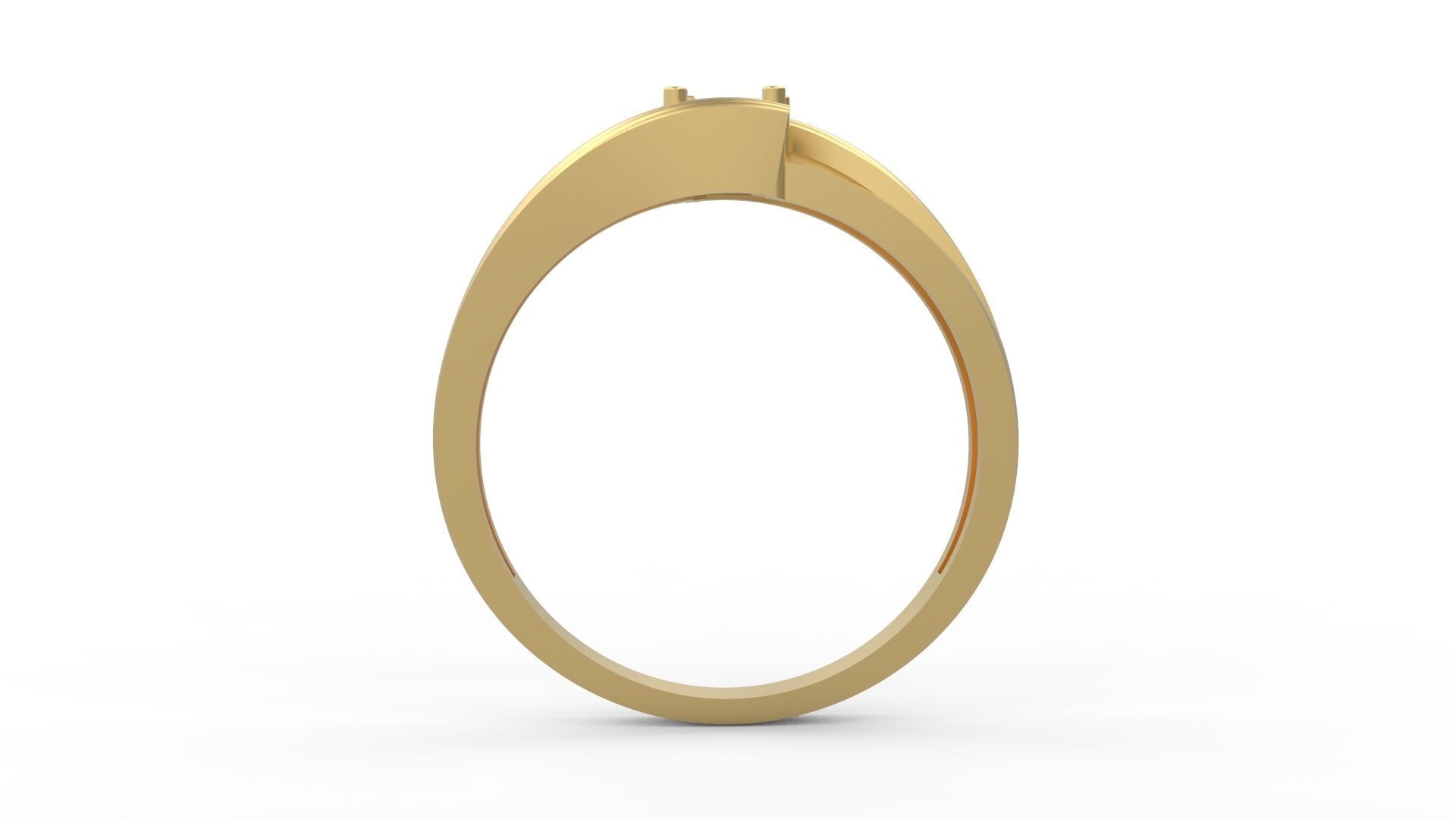 Minimalist Ring 486 3D print model_2