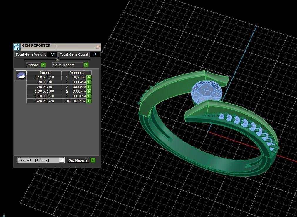 Minimalist Ring 487 3D print model_5