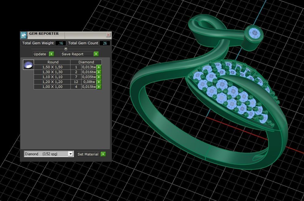 Minimalist Ring 489 3D print model_5