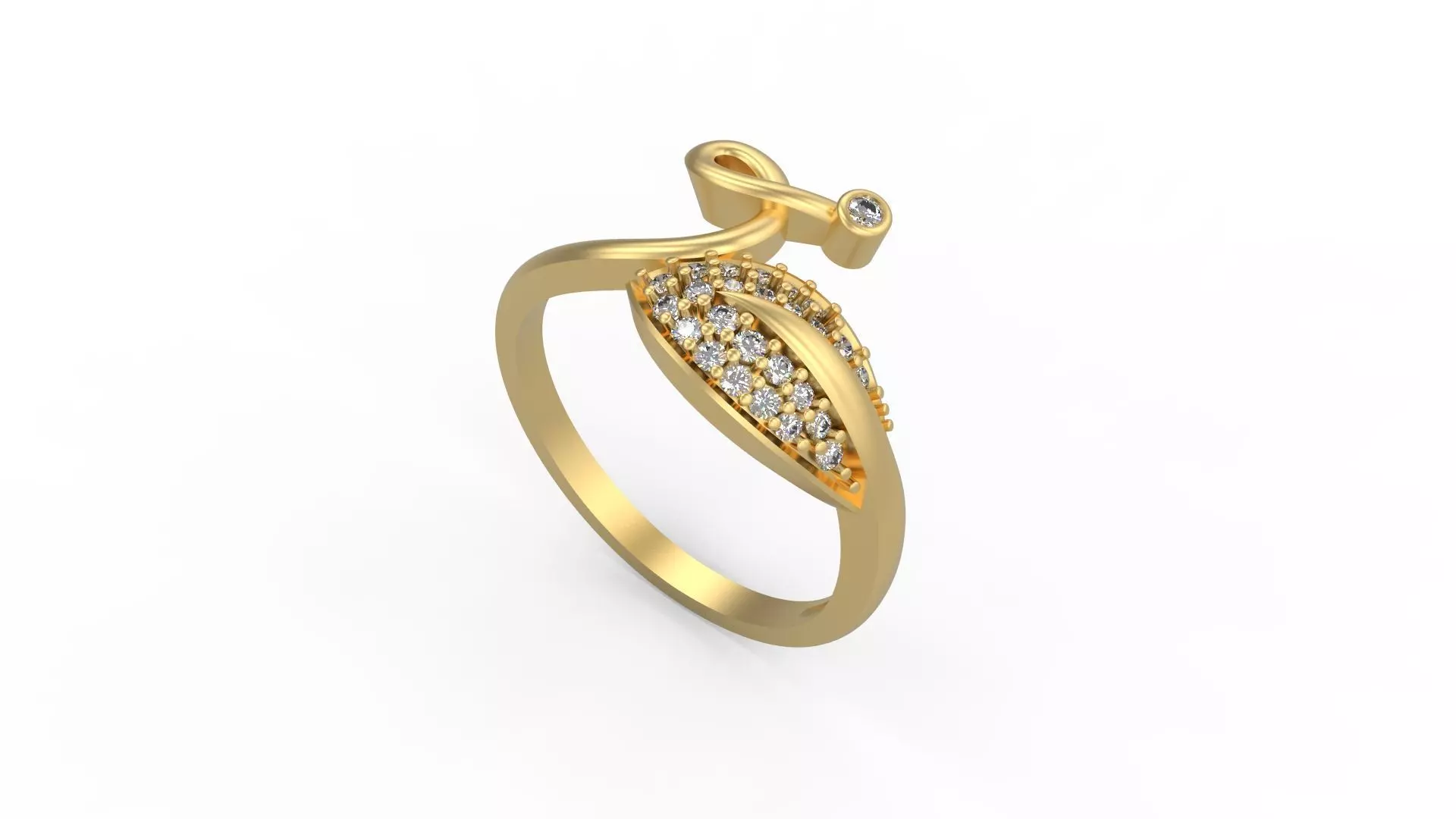 Minimalist Ring 489 3D print model_0