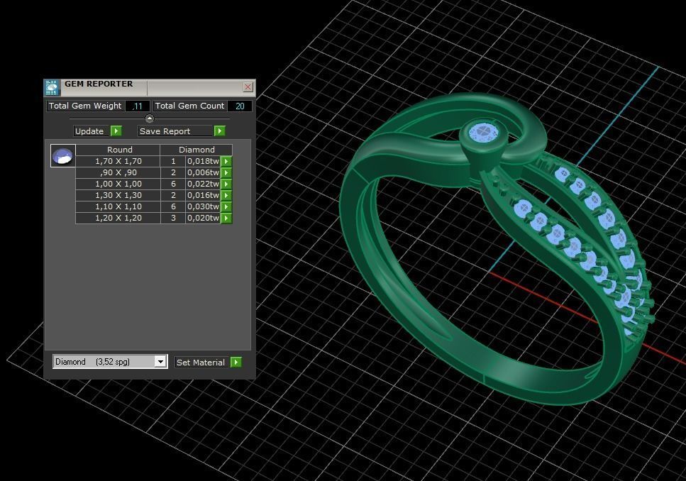 Minimalist Ring 493 3D print model_6