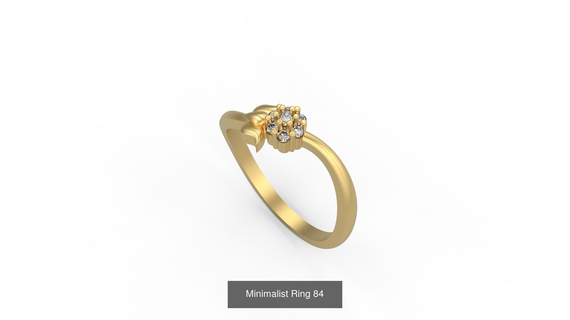 Light rings weighing 1 to 4 grams 500 Rings 3D Model Collection_75