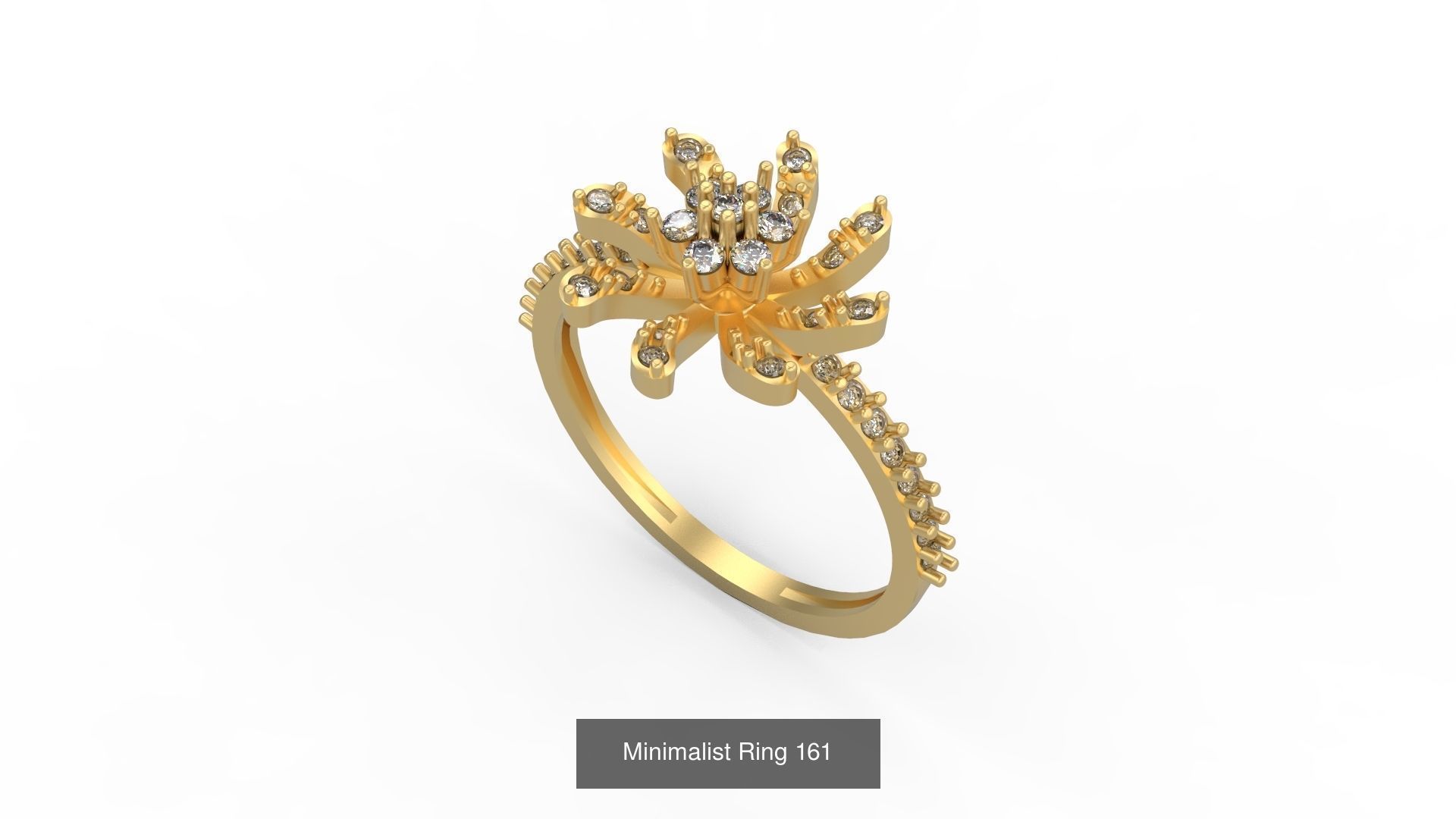 Light rings weighing 1 to 4 grams 500 Rings 3D Model Collection_223