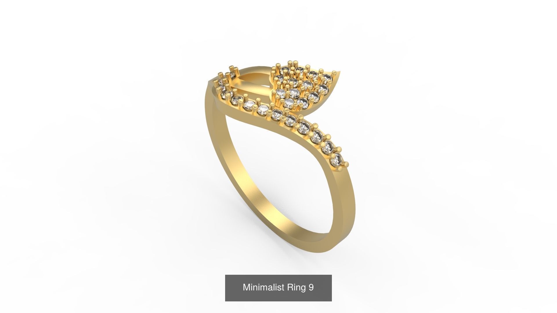Light rings weighing 1 to 4 grams 500 Rings 3D Model Collection_101