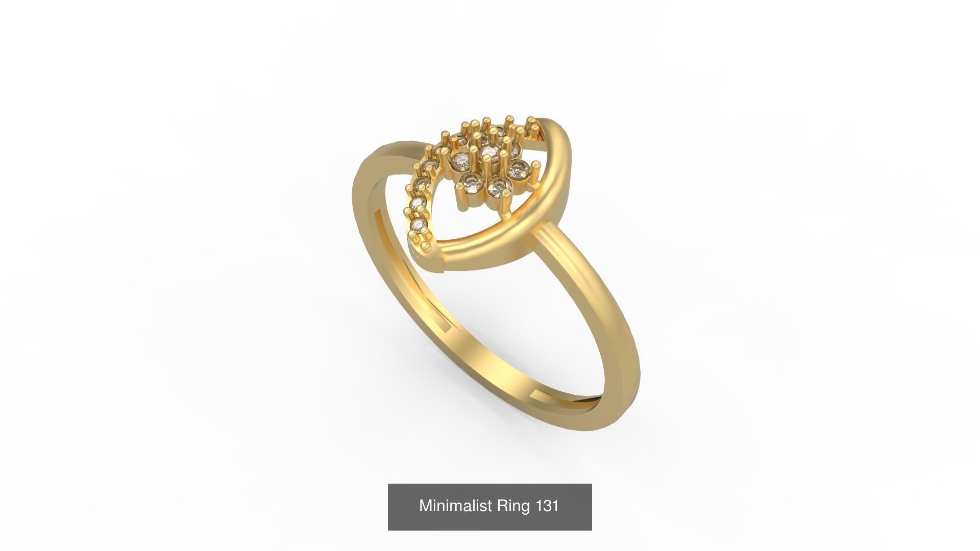 Light rings weighing 1 to 4 grams 500 Rings 3D Model Collection_193