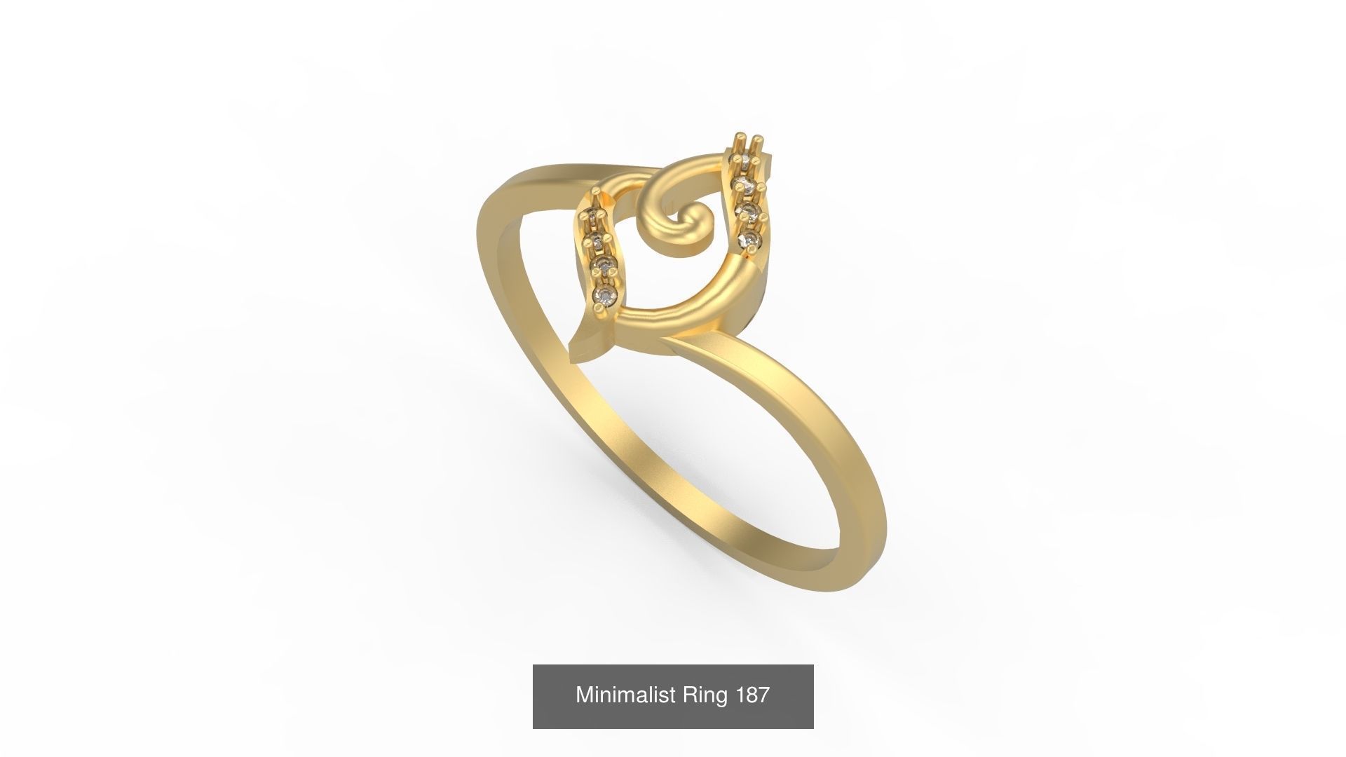 Light rings weighing 1 to 4 grams 500 Rings 3D Model Collection_249