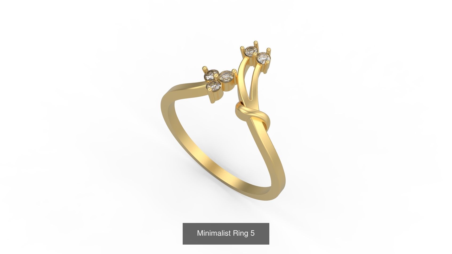 Light rings weighing 1 to 4 grams 500 Rings 3D Model Collection_97