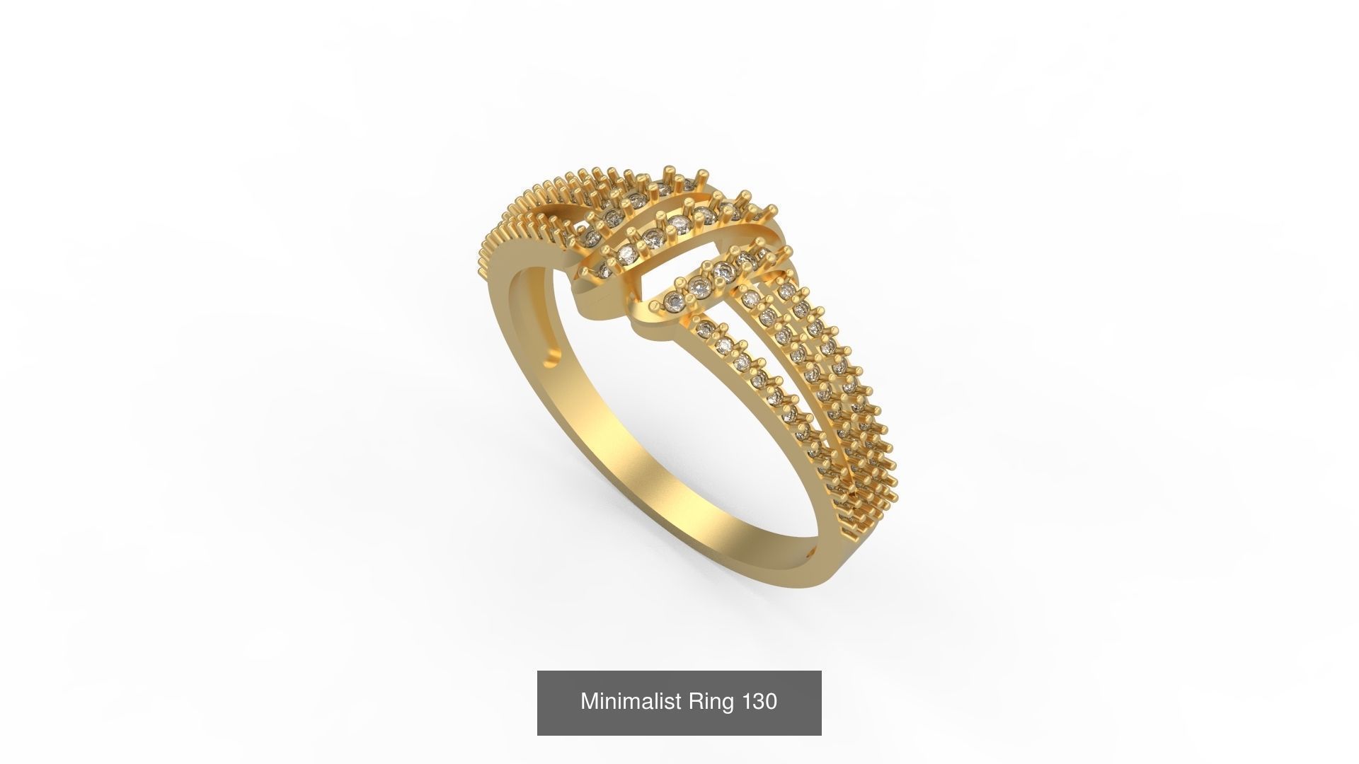 Light rings weighing 1 to 4 grams 500 Rings 3D Model Collection_192