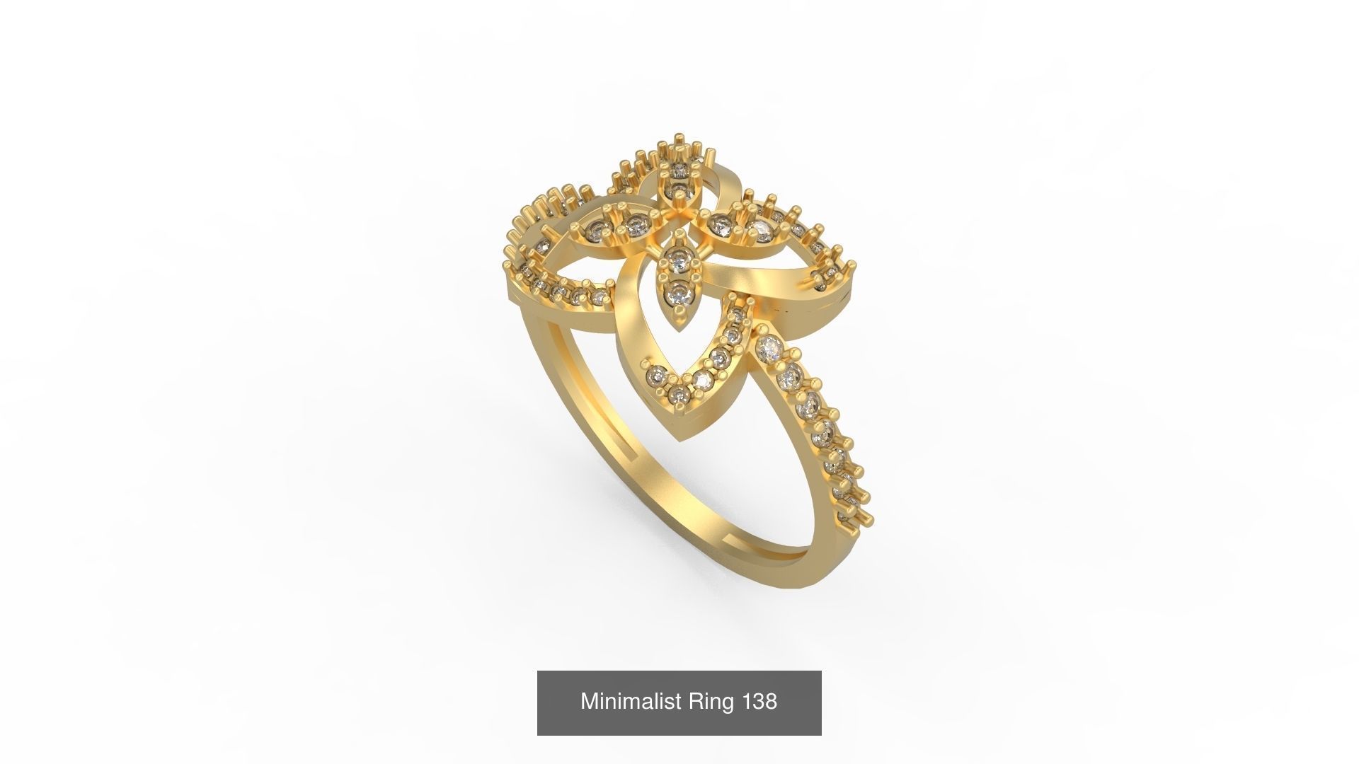 Light rings weighing 1 to 4 grams 500 Rings 3D Model Collection_200