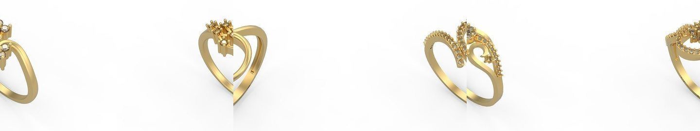 Light rings weighing 1 to 4 grams 500 Rings 3D Model Collection_29