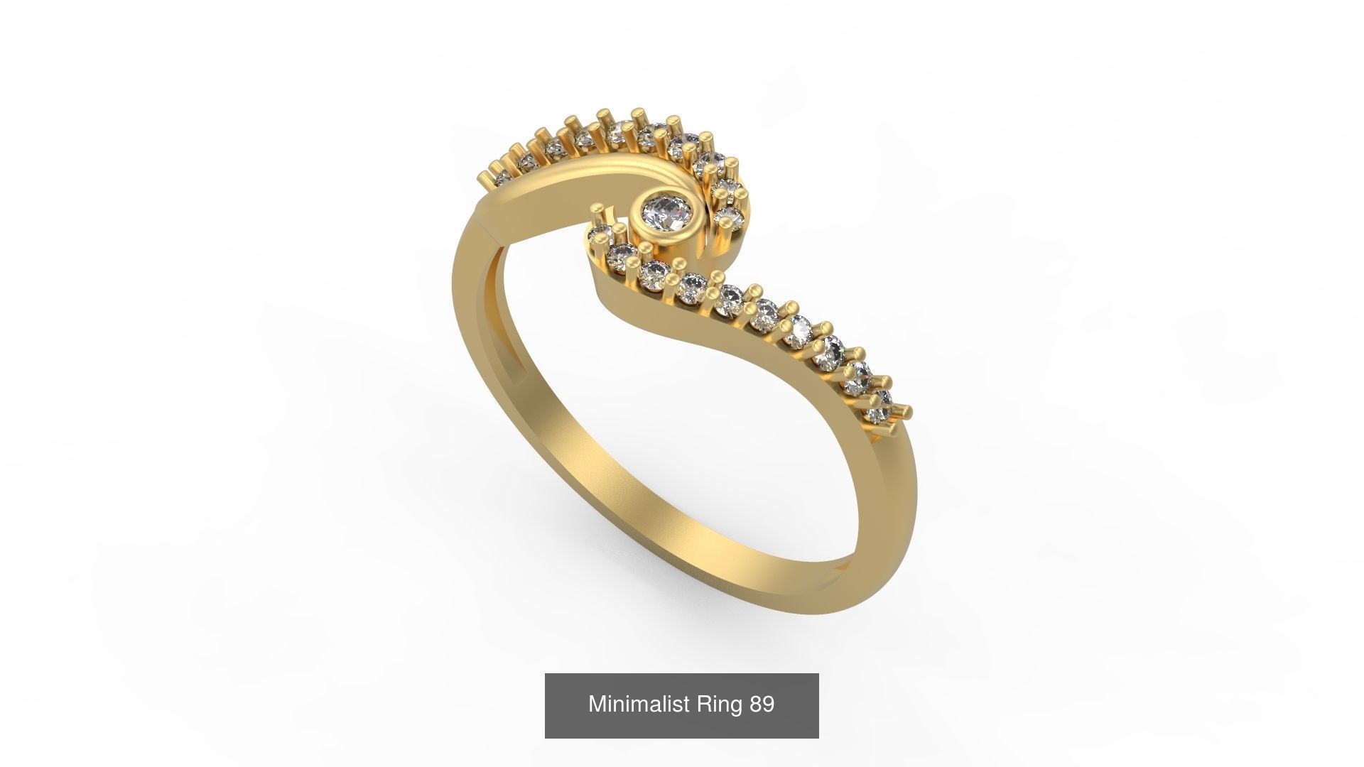 Light rings weighing 1 to 4 grams 500 Rings 3D Model Collection_85