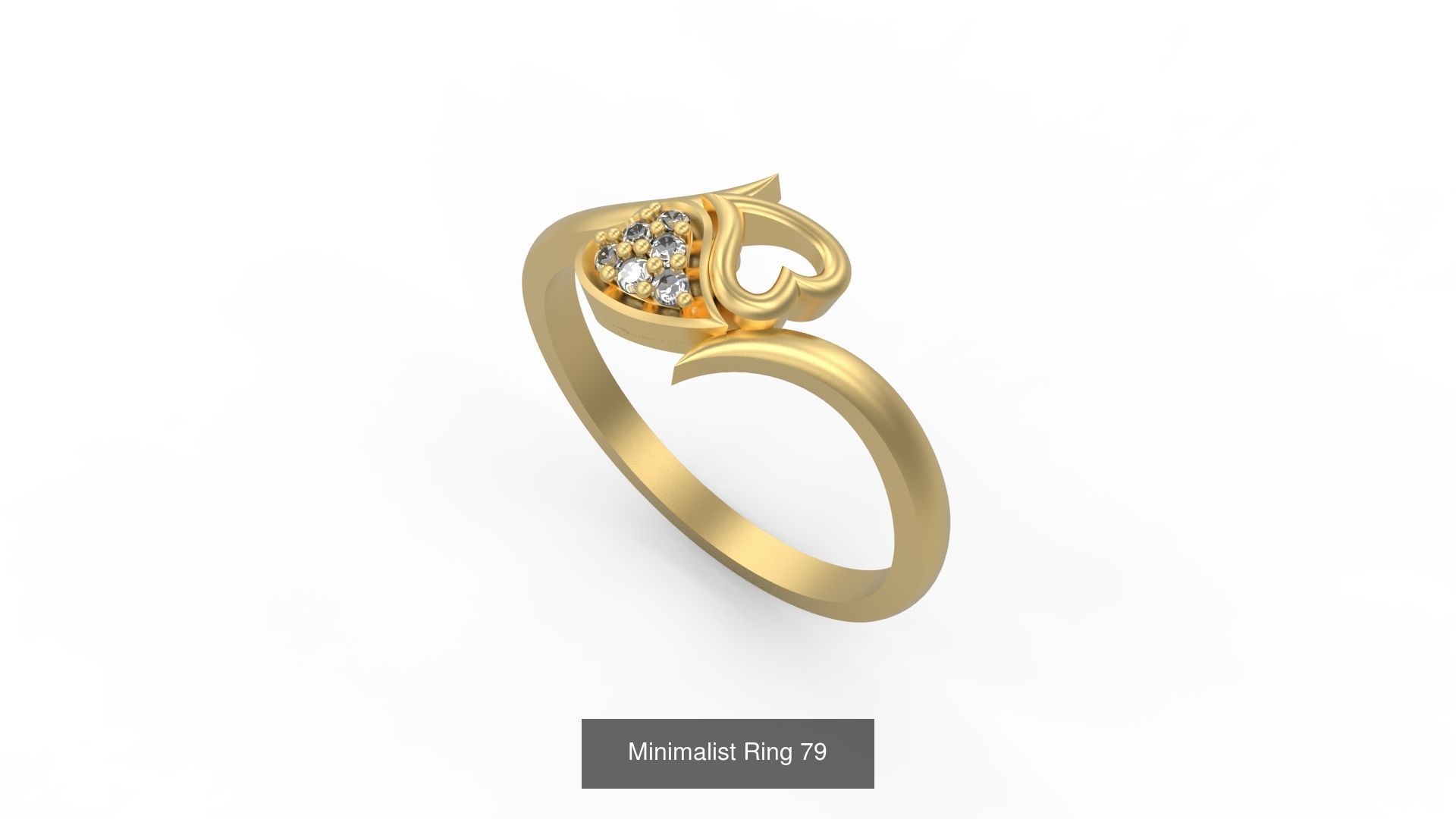 Light rings weighing 1 to 4 grams 500 Rings 3D Model Collection_60