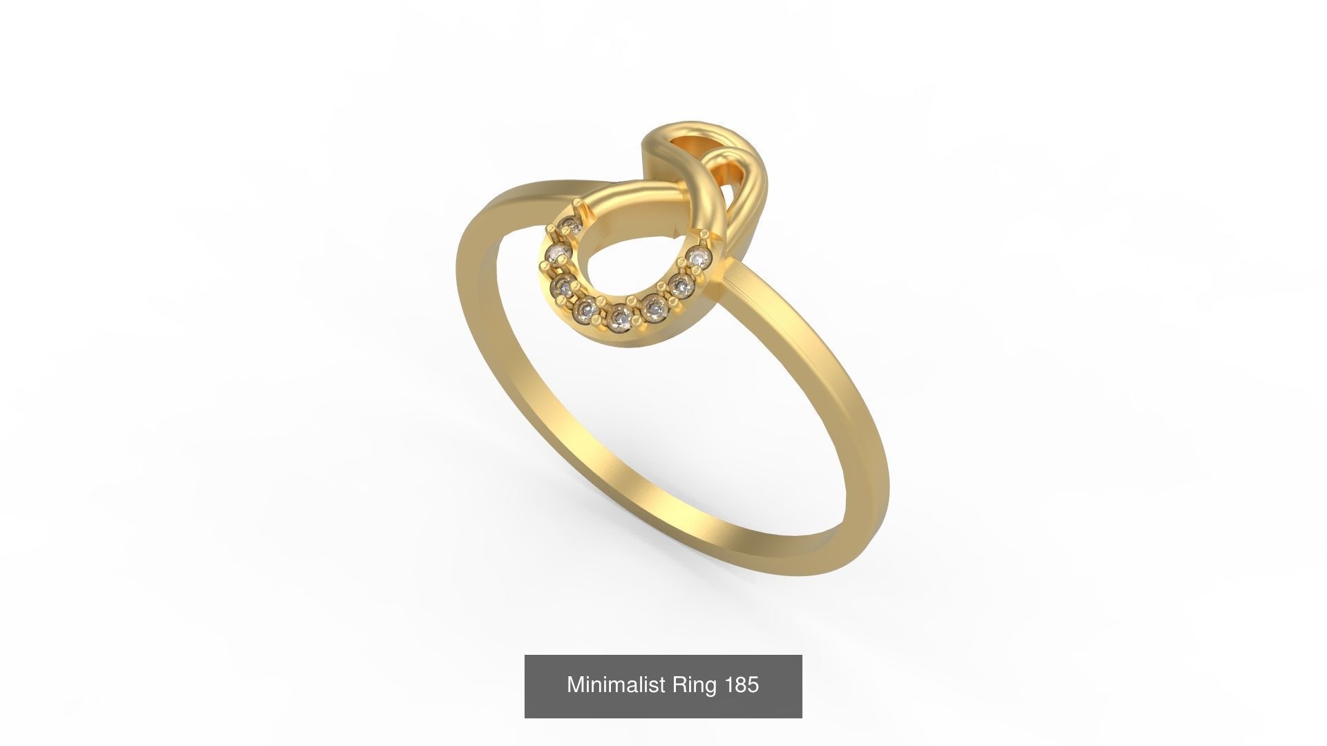 Light rings weighing 1 to 4 grams 500 Rings 3D Model Collection_247