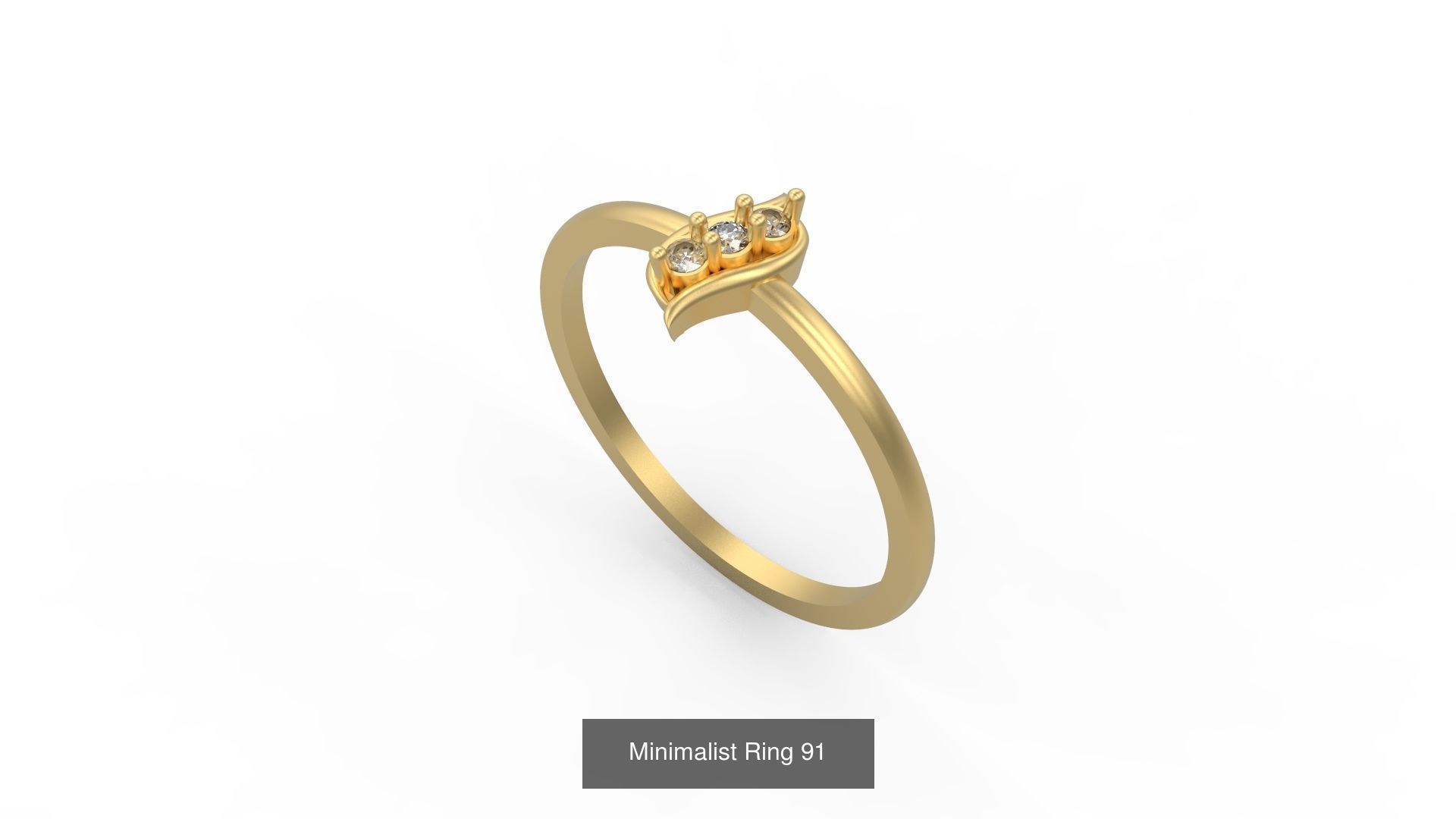 Light rings weighing 1 to 4 grams 500 Rings 3D Model Collection_87