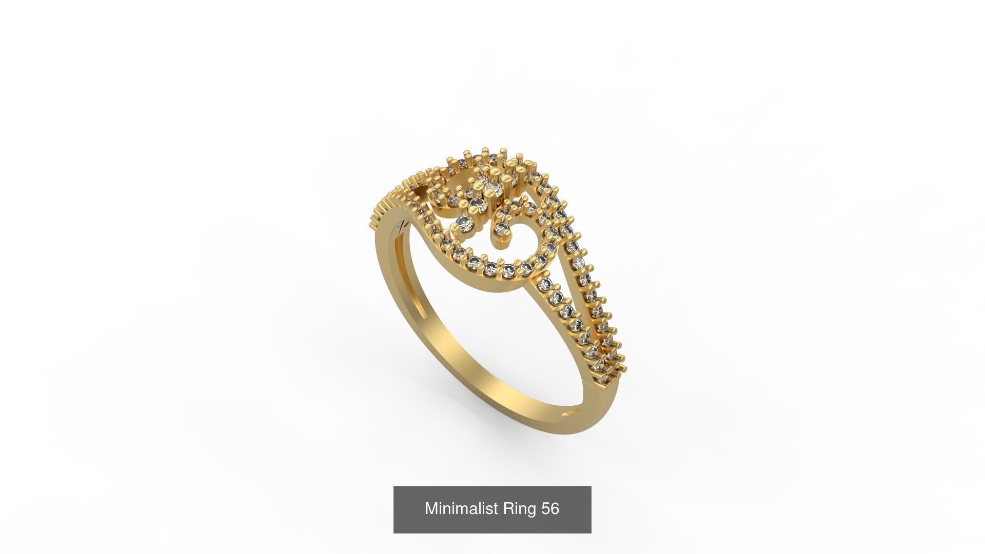 Light rings weighing 1 to 4 grams 500 Rings 3D Model Collection_148