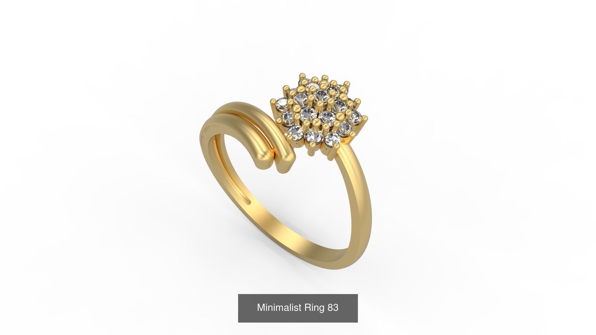Light rings weighing 1 to 4 grams 500 Rings 3D Model Collection_72