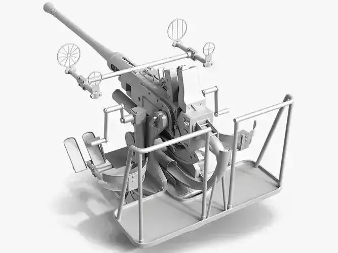 Bofors 40mm anti aircraft gun
